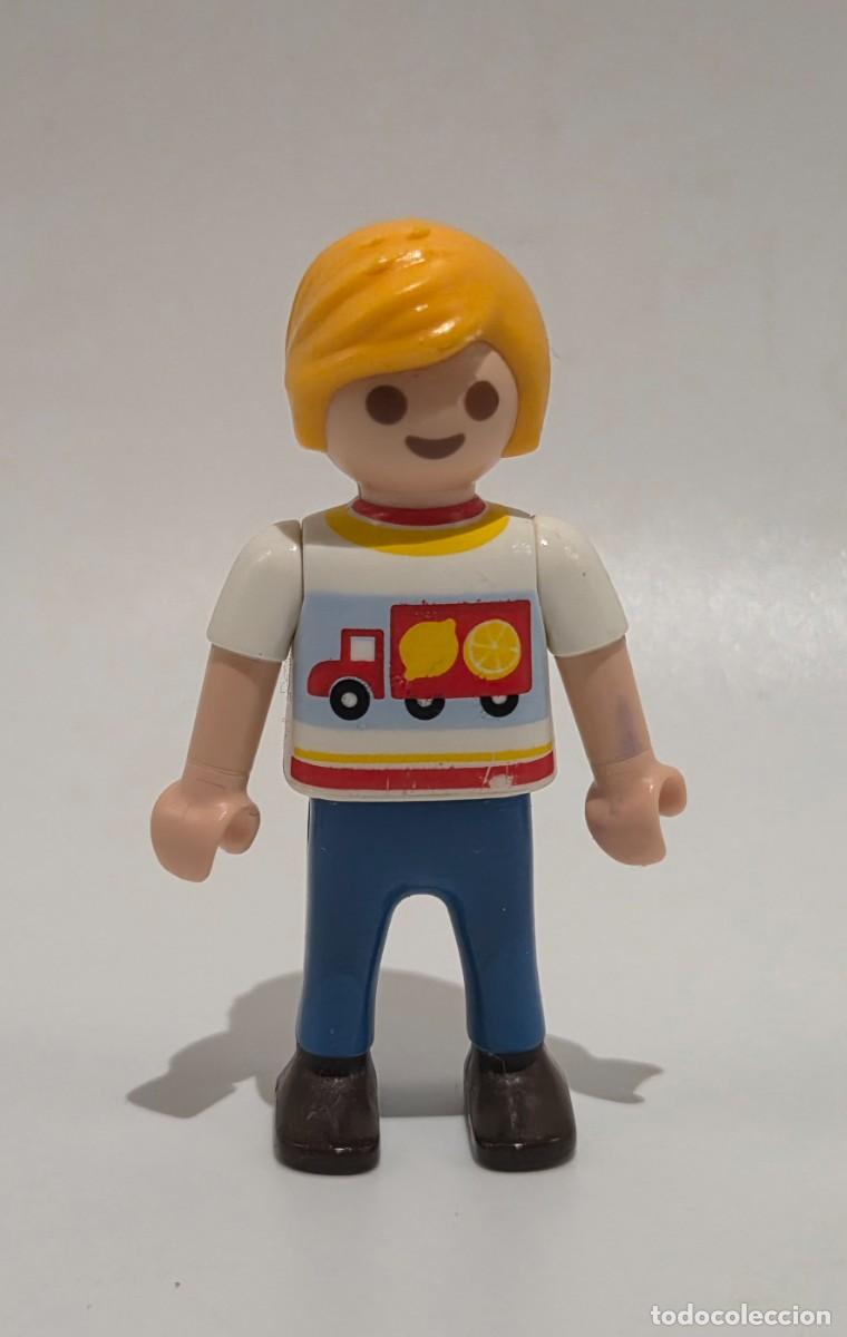 Playmobil: PLAYMOBIL NI&Ntilde;O RUBIO CAMISETA CAMION REF. 4764