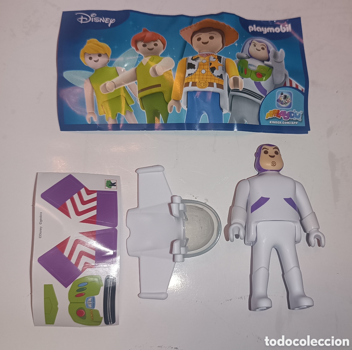 Playmobil: Playmobil Huevo Kinder XL Disney - Buzz Lightyear