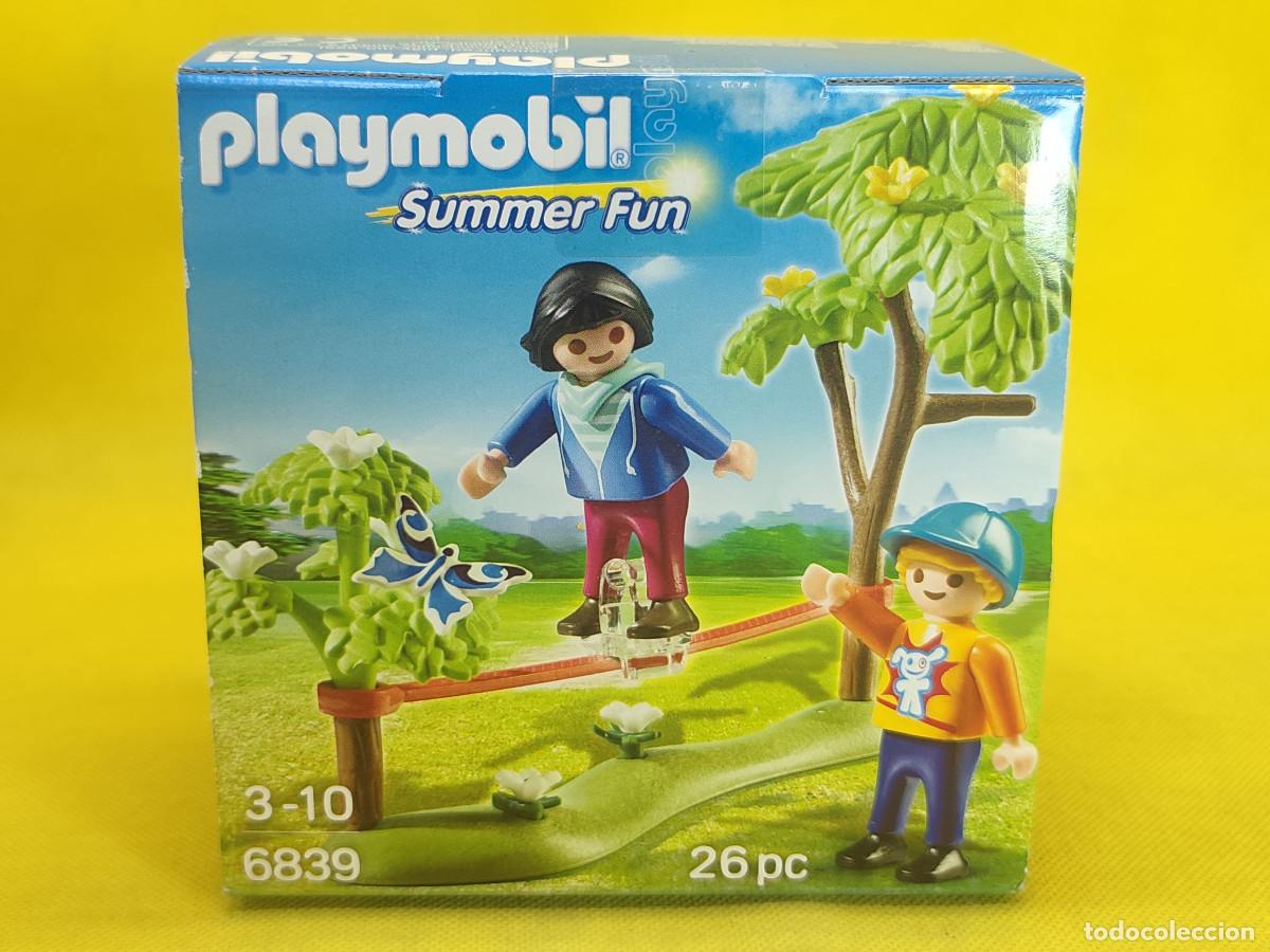 Playmobil: Playmobil Ni&ntilde;os equilibristas Huevo amarillo REF 6839