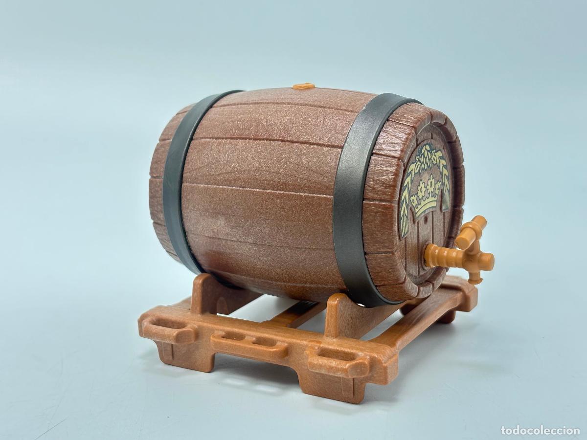 Playmobil: Playmobil 3627 barril grande con soporte