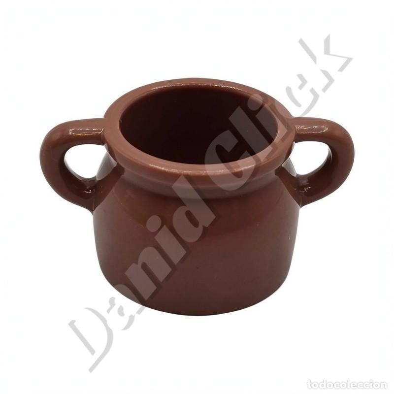 Playmobil: Playmobil olla cazuela de barro