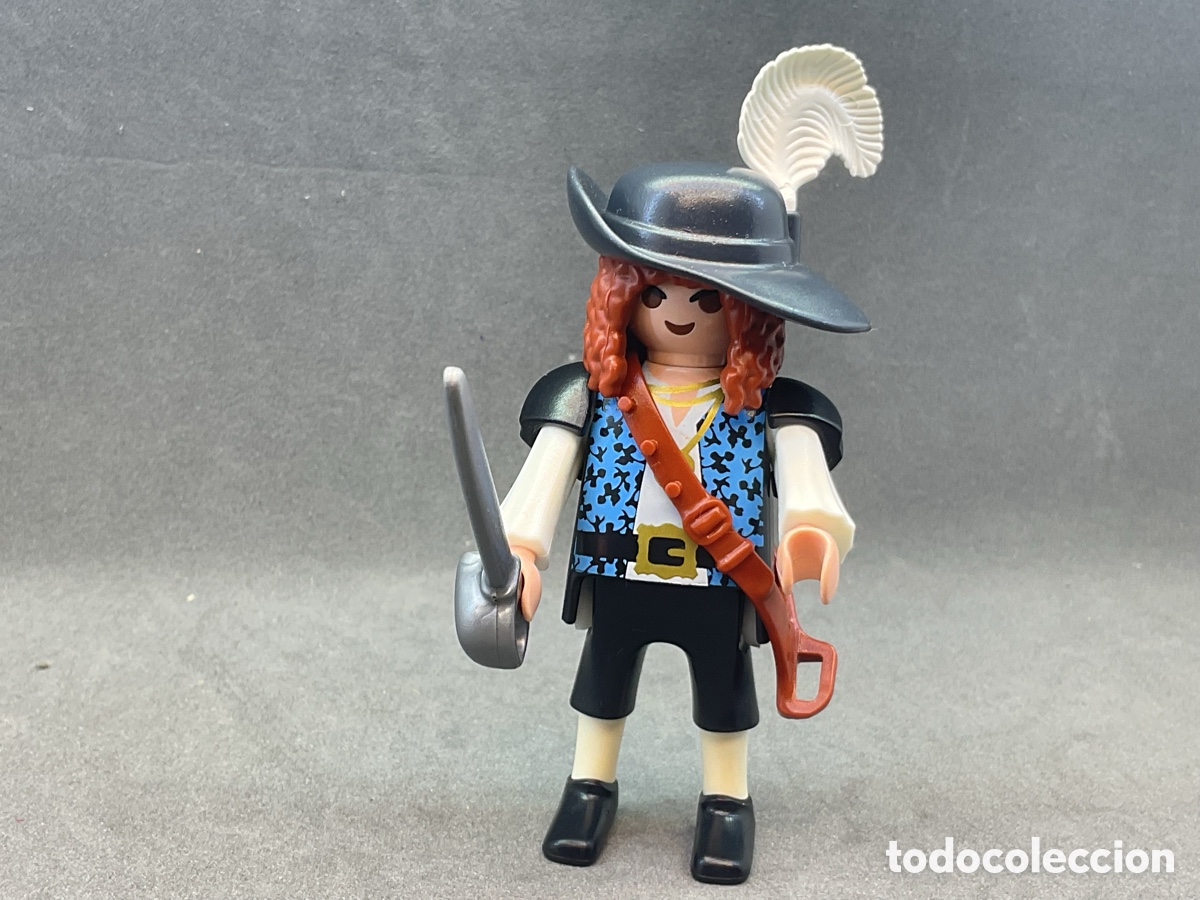 Playmobil: FIGURA PLAYMOBIL. PIRATA ESCONDITE DEL TESORO.