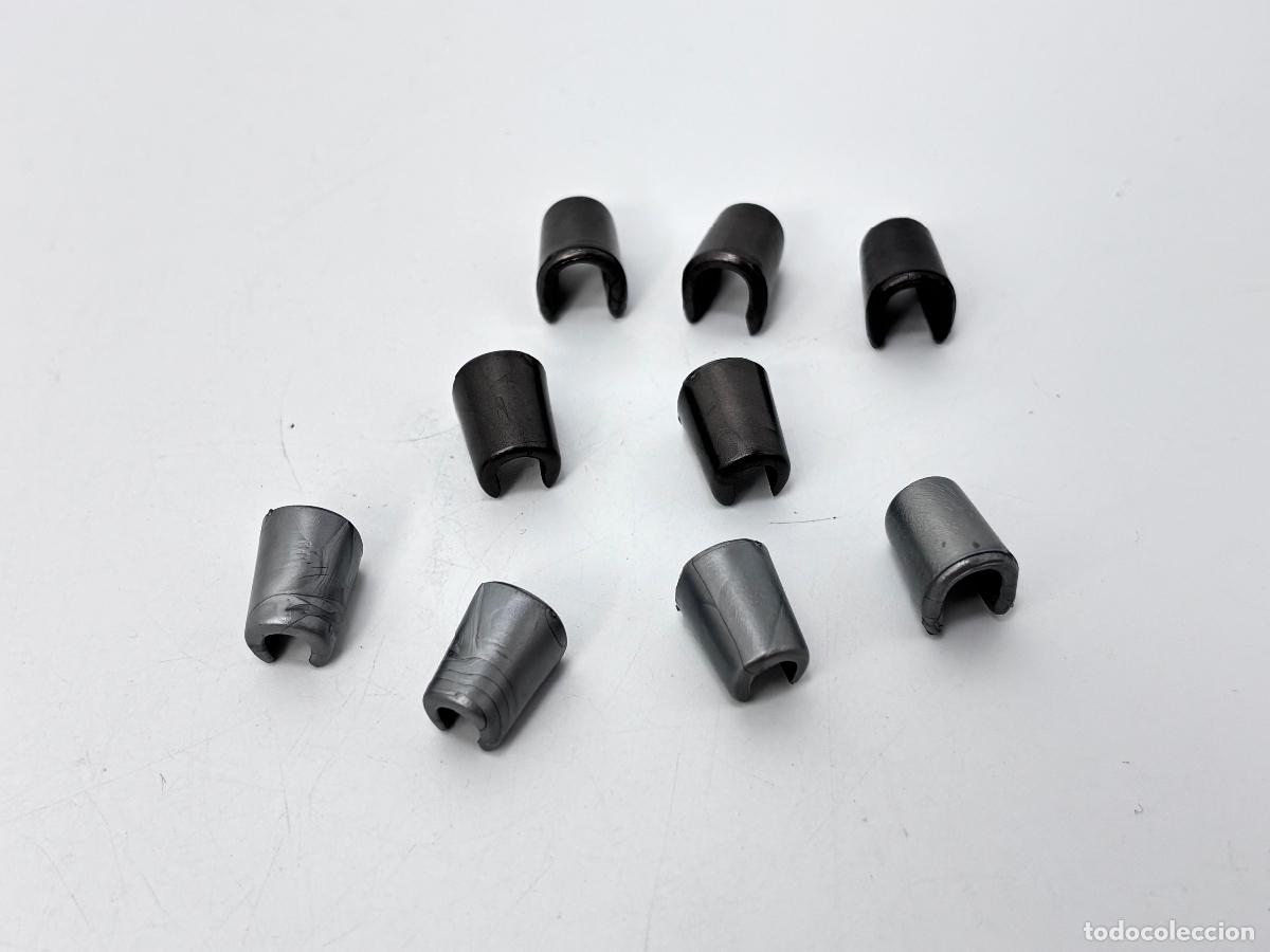 Playmobil: Playmobil lote protector tobillo medieval espacio dos tonos de gris