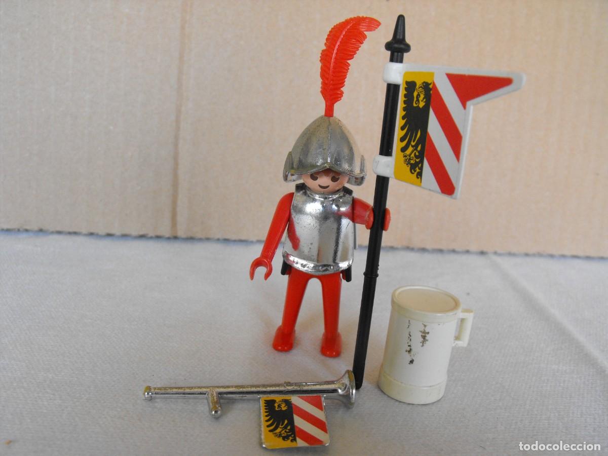 Playmobil: PLAYMOBIL. Soldado guerrero medieval. De la ref. 3482.