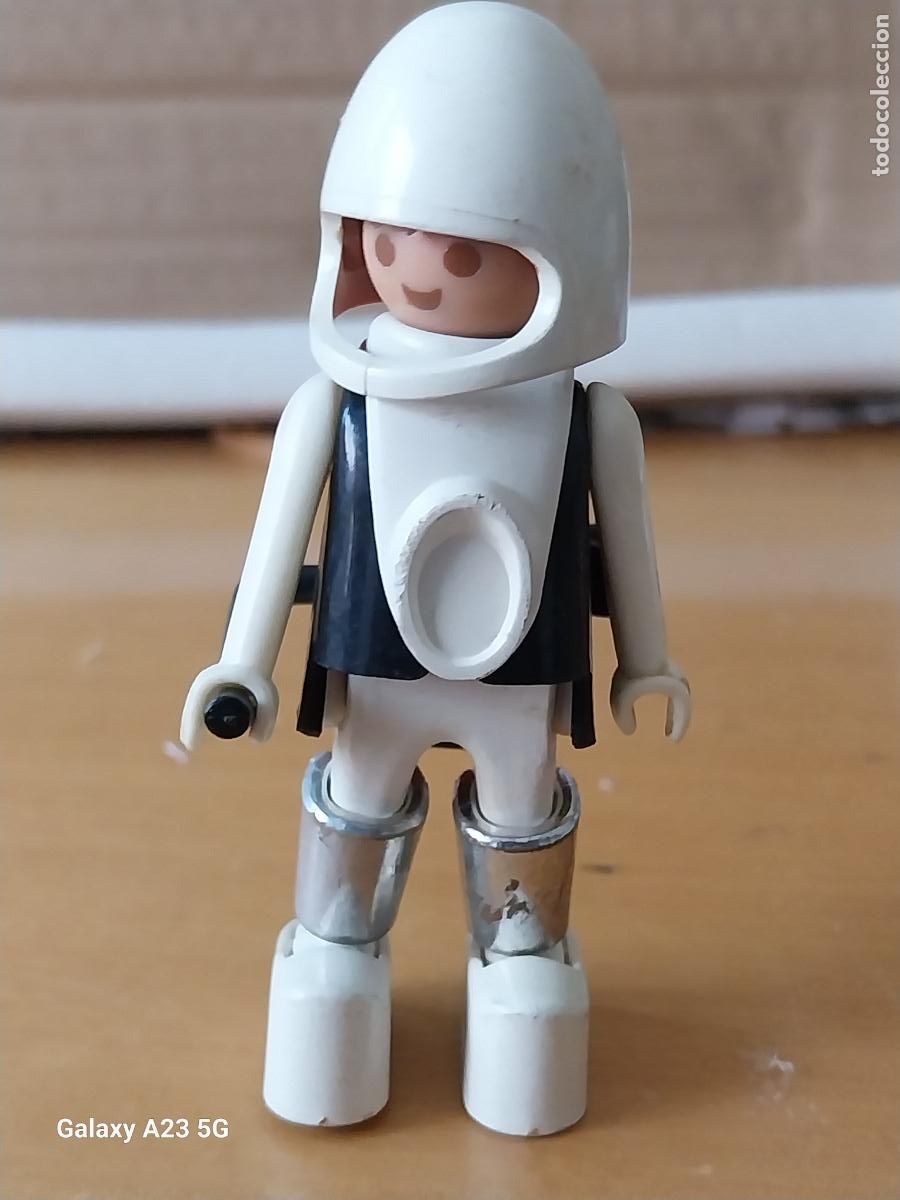 Playmobil: PLAYMOBIL FIGURA GEOBRA 1974 ASTRONAUTA ORIGINAL JUGADO
