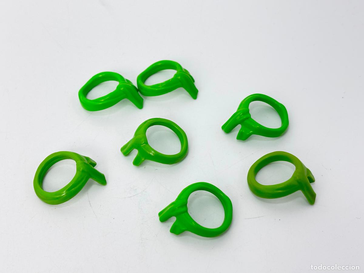 Playmobil: Playmobil lote pa&ntilde;uelo indio verde