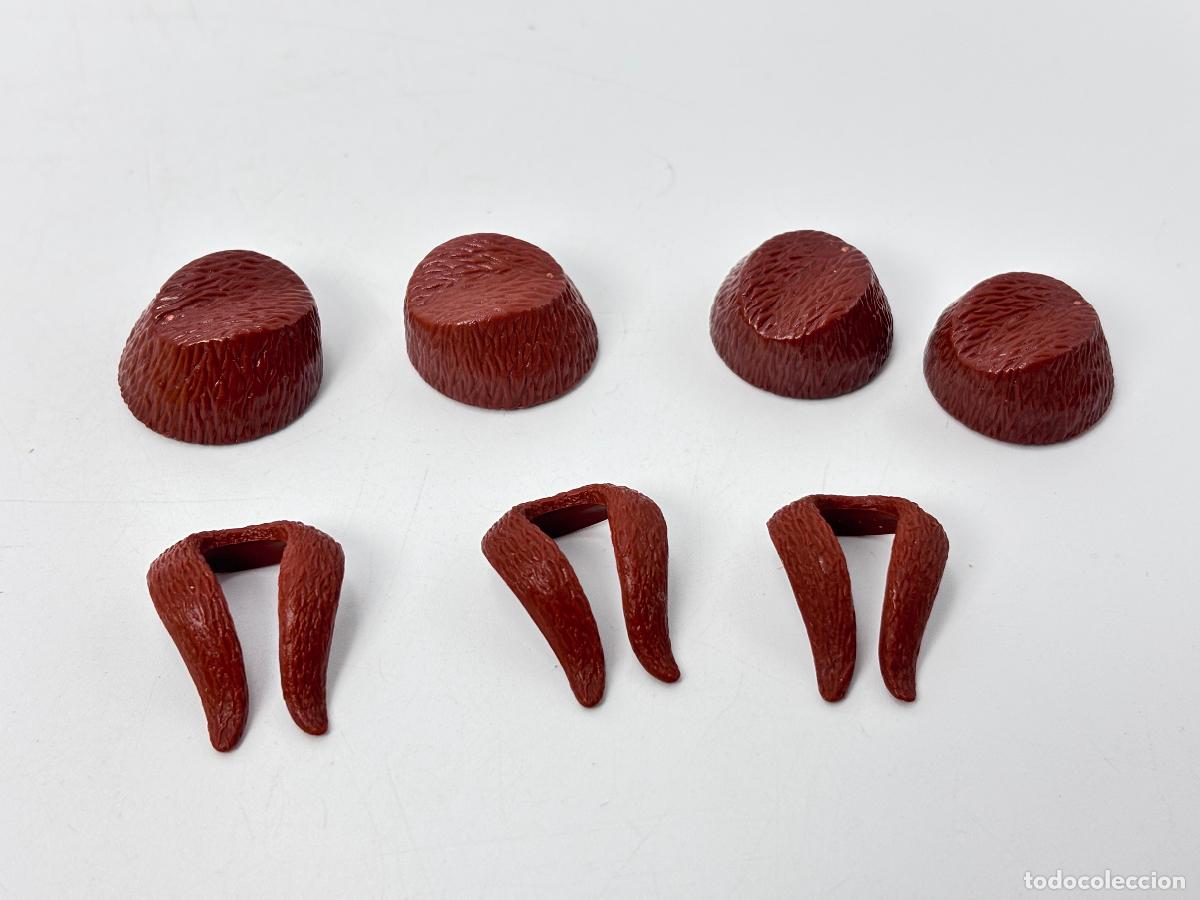 Playmobil: Playmobil lote sombrero y pa&ntilde;uelo medieval marr&oacute;n