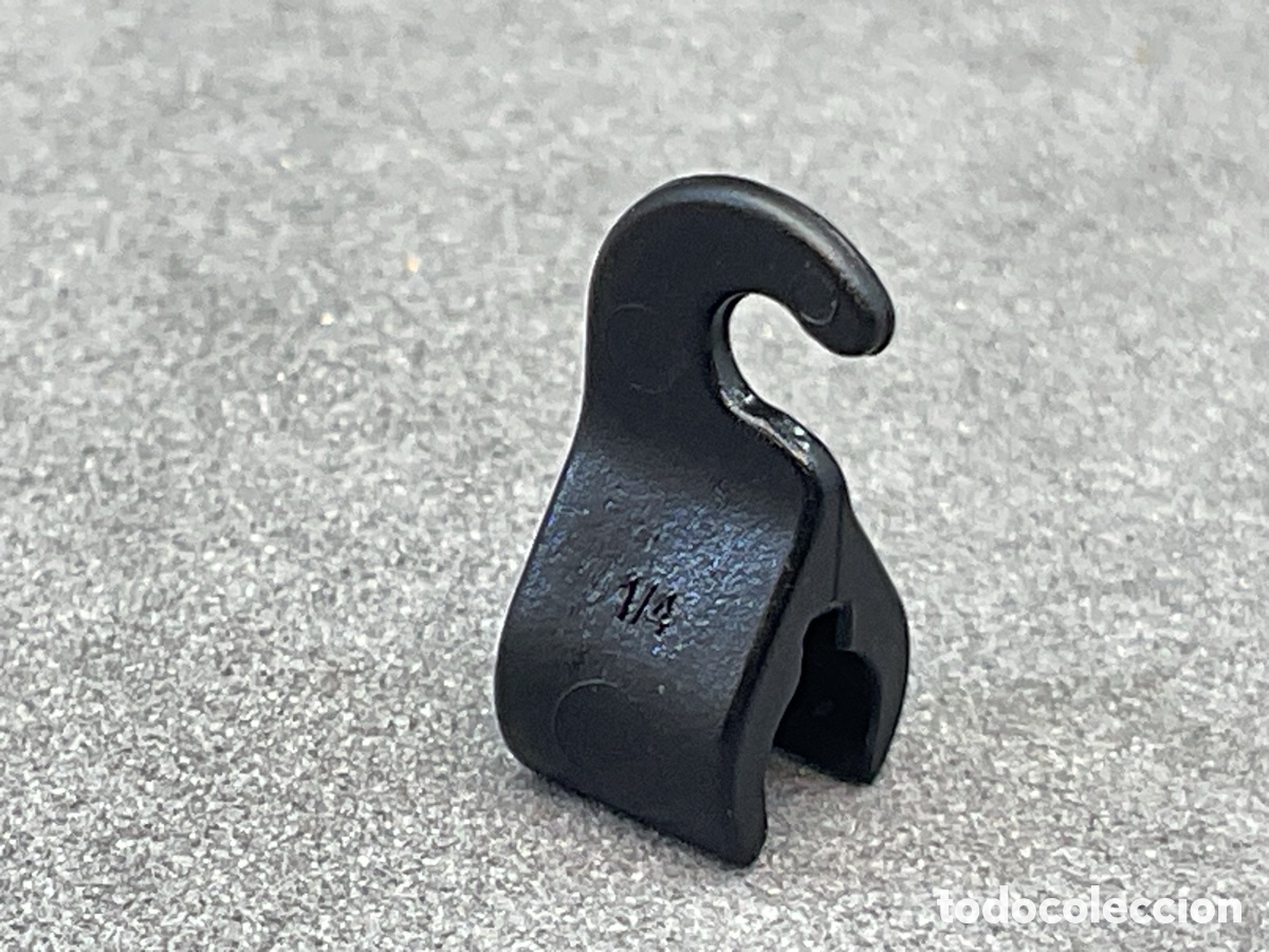 Playmobil: ACCESORIO PLAYMOBIL. ADAPTADOR, GANCHO, CLIP, SOPORTE, COLOR NEGRO