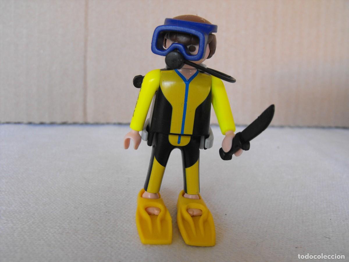 Playmobil: PLAYMOBIL. Figura de submarinista.