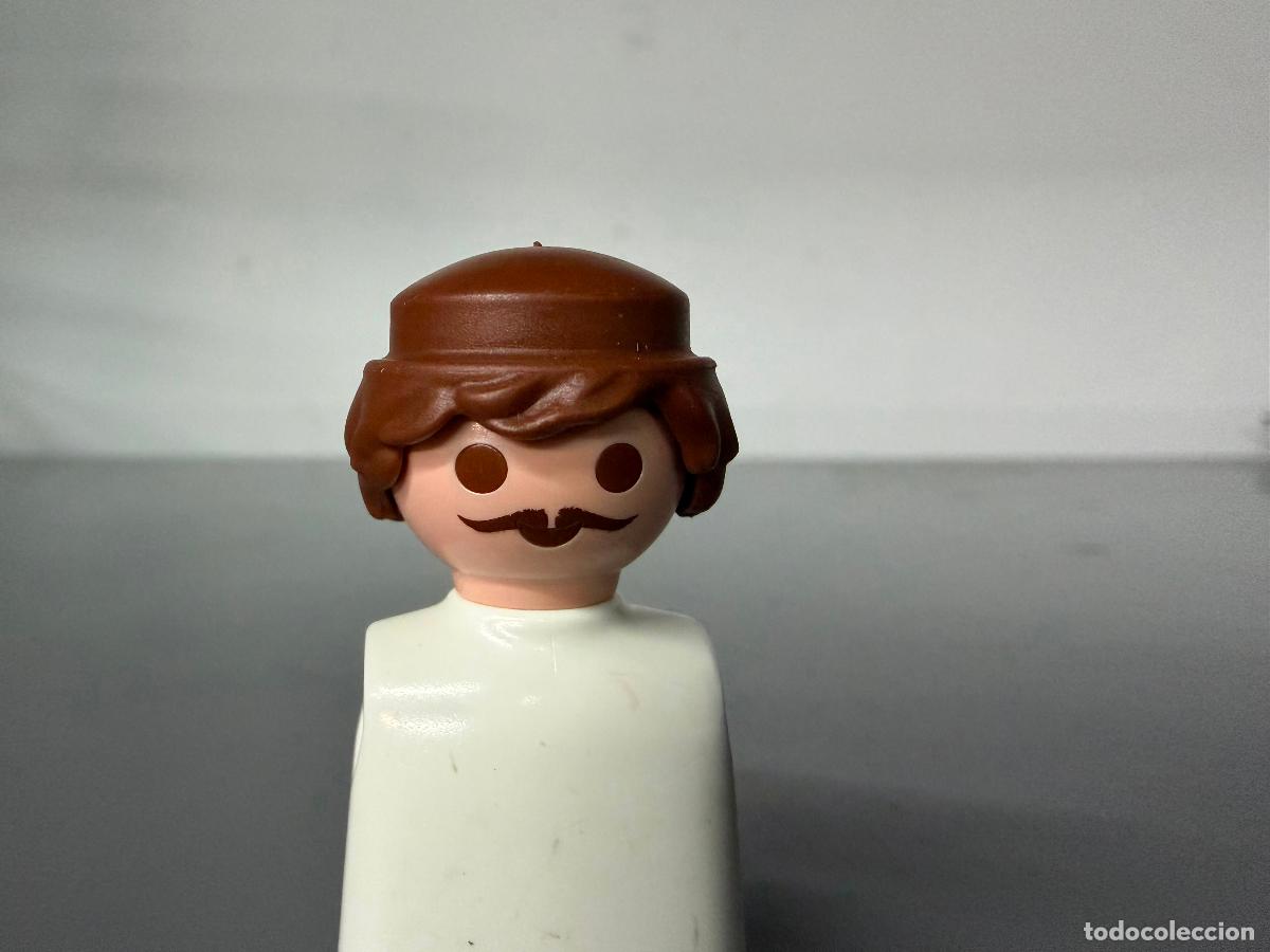 Playmobil: playmobil CABEZA CON BIGOTE RECAMBIO +PELO PELUCA -LAS 2 COSAS -HEA1