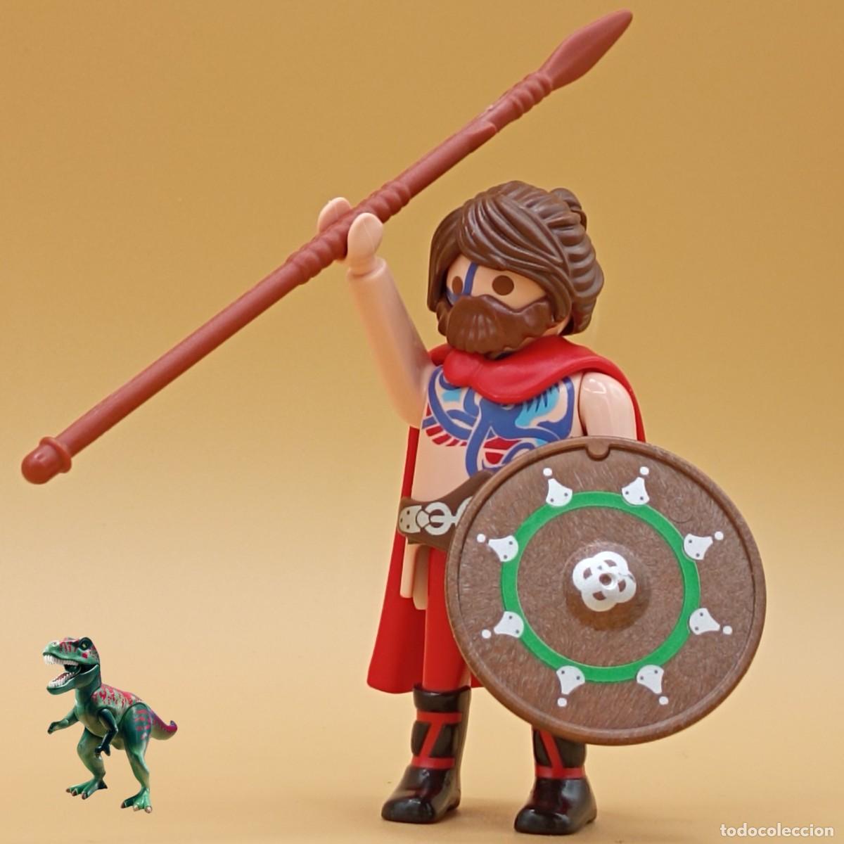 Playmobil: Playmobil figura guerrero celta galo barbaro soldado vikingo romanos medieval