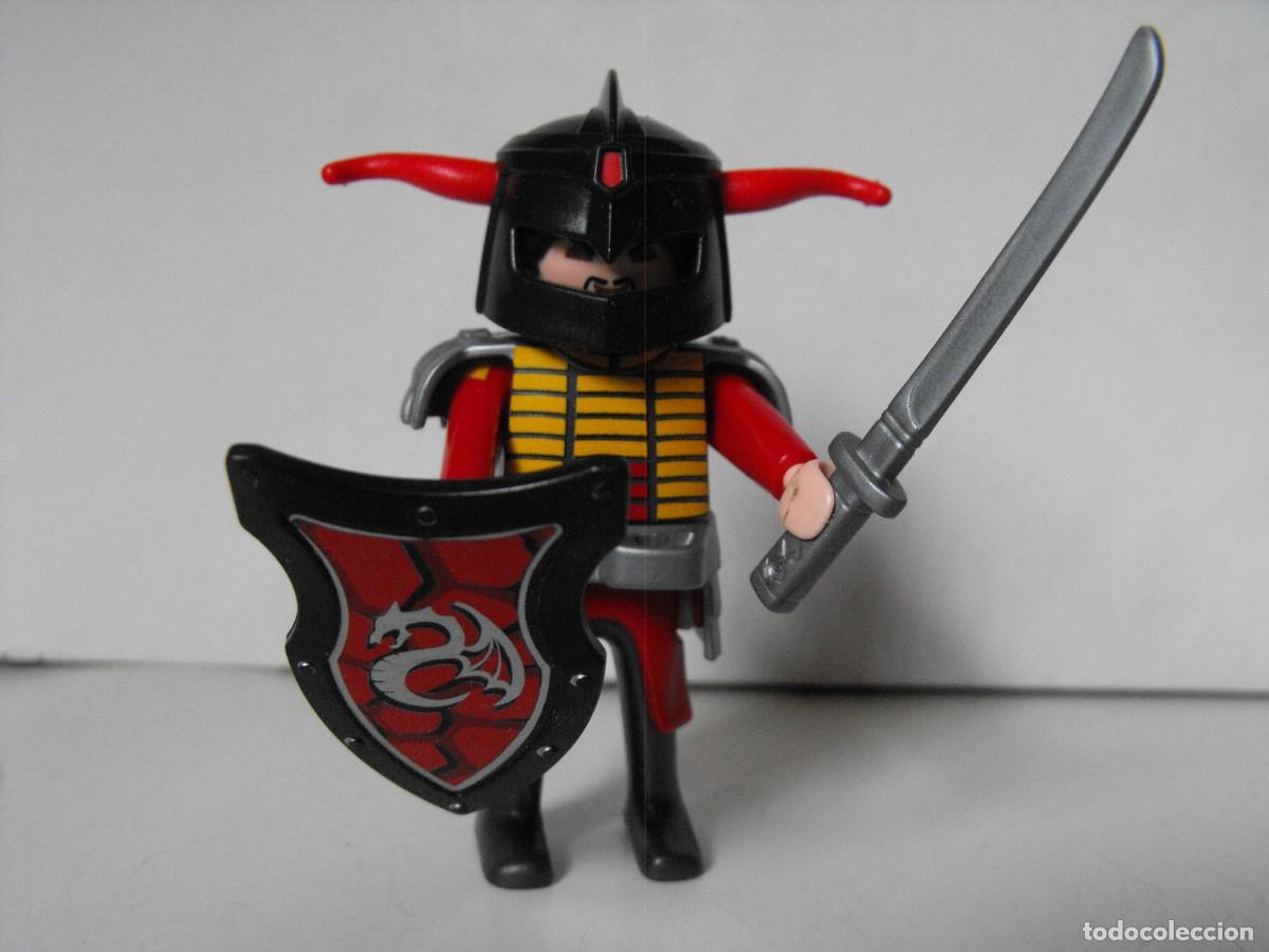 Playmobil: PLAYMOBIL. Figura de soldado guerrero samurai japones.