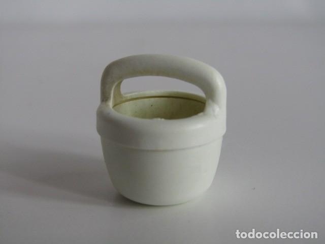 Playmobil: DIFICIL CUBO DE MANO BLANCO POBLADO INDIO SERIE COLOR 1&ordf; &Eacute;POCA RAR PLAYMOBIL