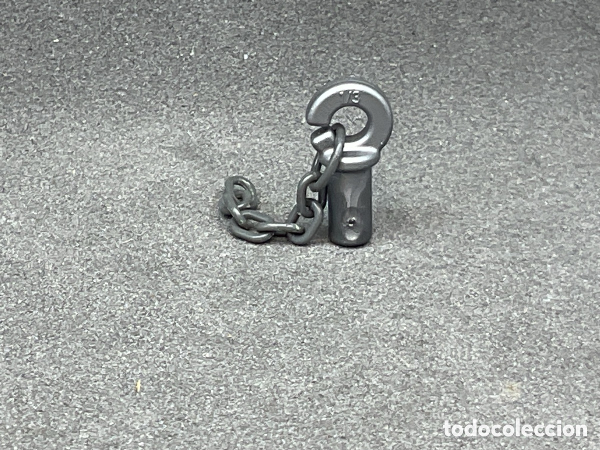Playmobil: ACCESORIO PLAYMOBIL. ABRAZADERA, ENGANCHE COLOR PLATEADO