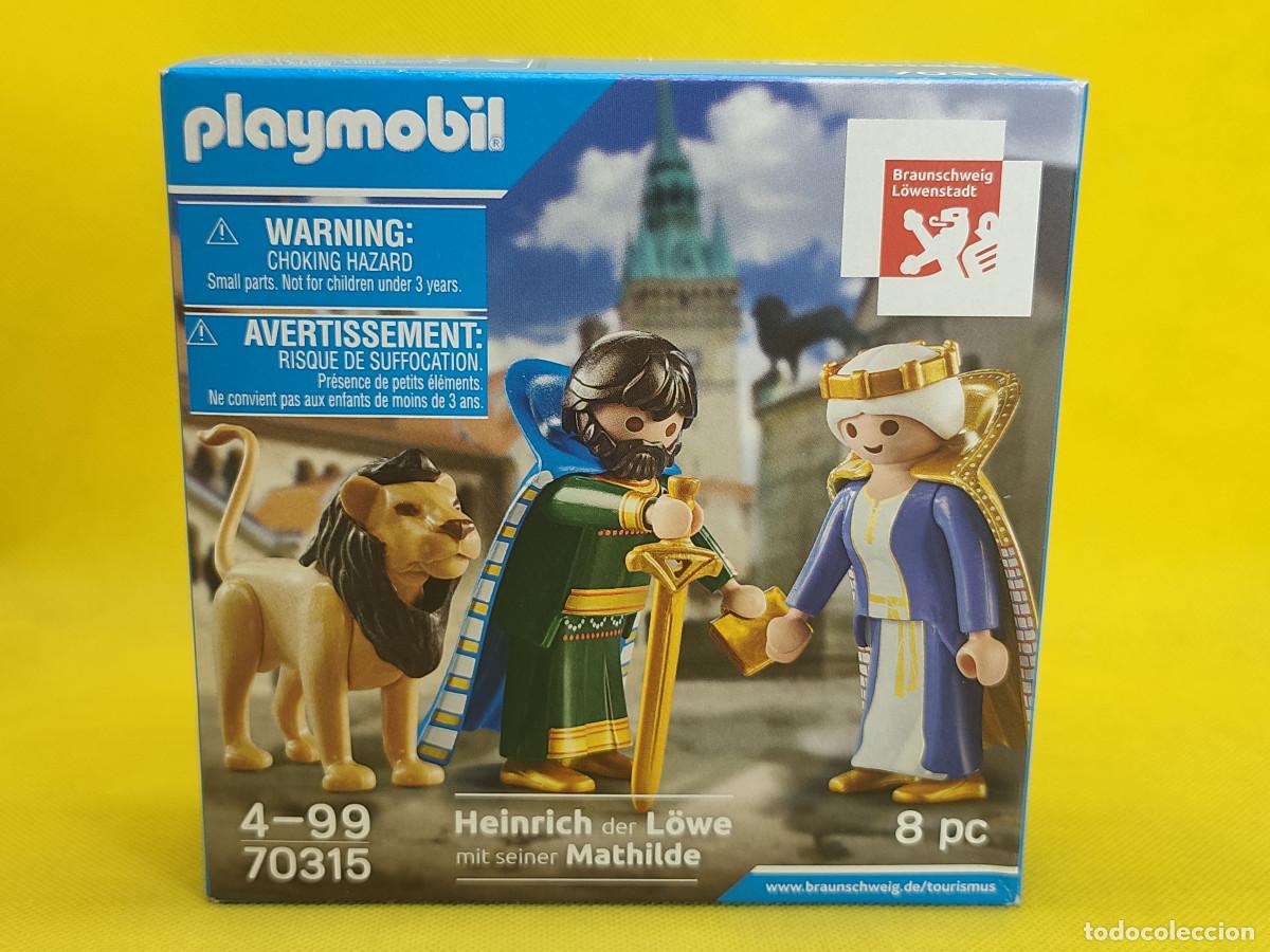 Playmobil: Playmobil Enrique el Le&oacute;n y Matalda REF 70315