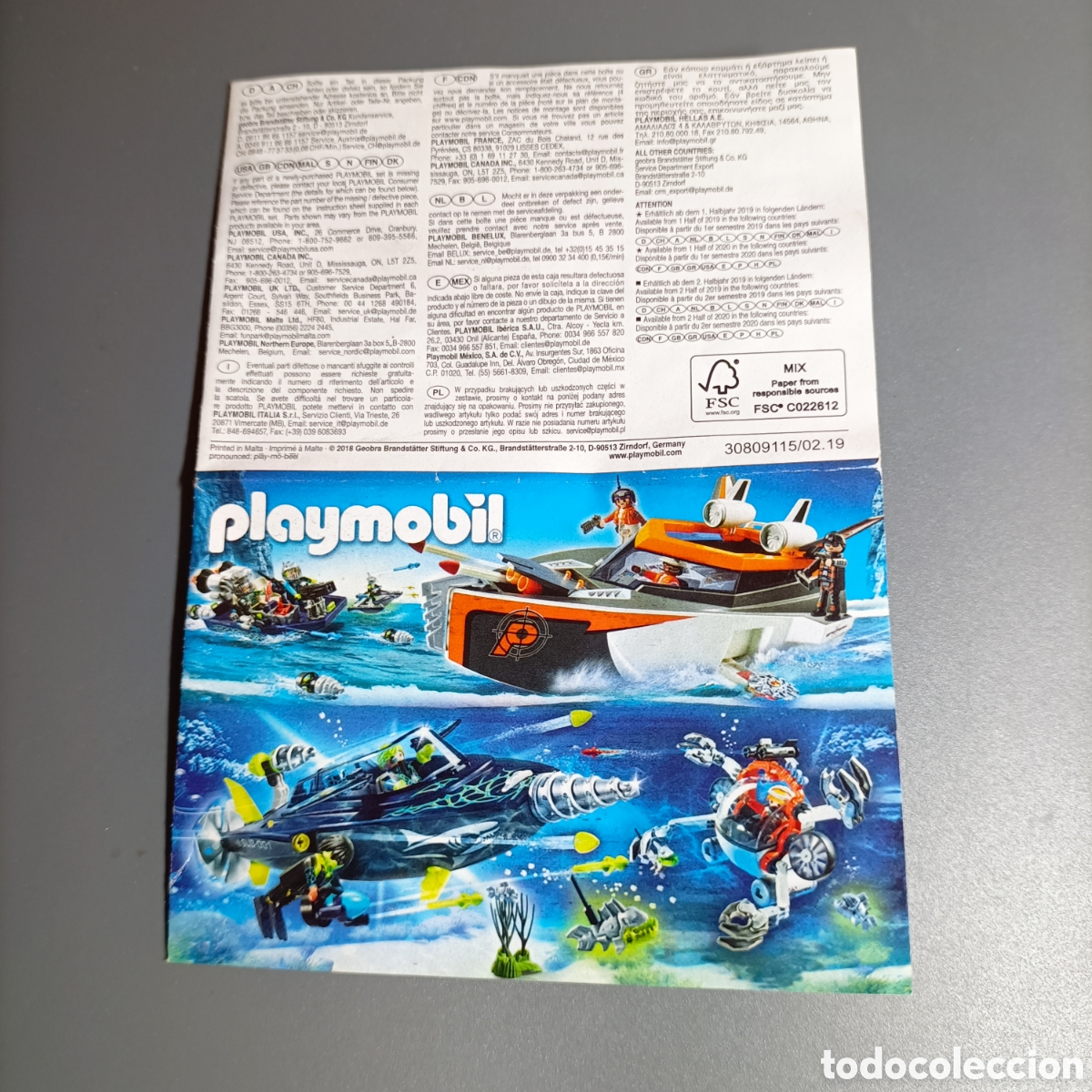 Playmobil: FOLLETO COMERCIAL PLAYMOBIL
