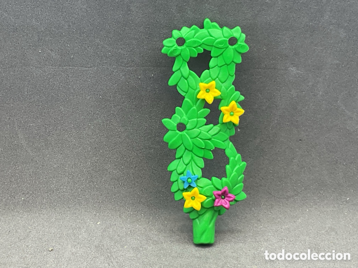 Playmobil: ACCESORIOS PLAYMOBIL. ENREDADERA PARA MACETA CON FLORES.