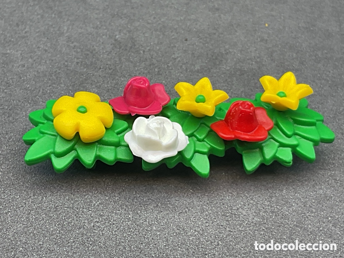 Playmobil: ACCESORIOS PLAYMOBIL. VEGETACION PARA MACETA CON FLORES.