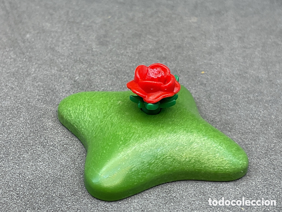 Playmobil: ACCESORIOS PLAYMOBIL. BASE CON FLOR.