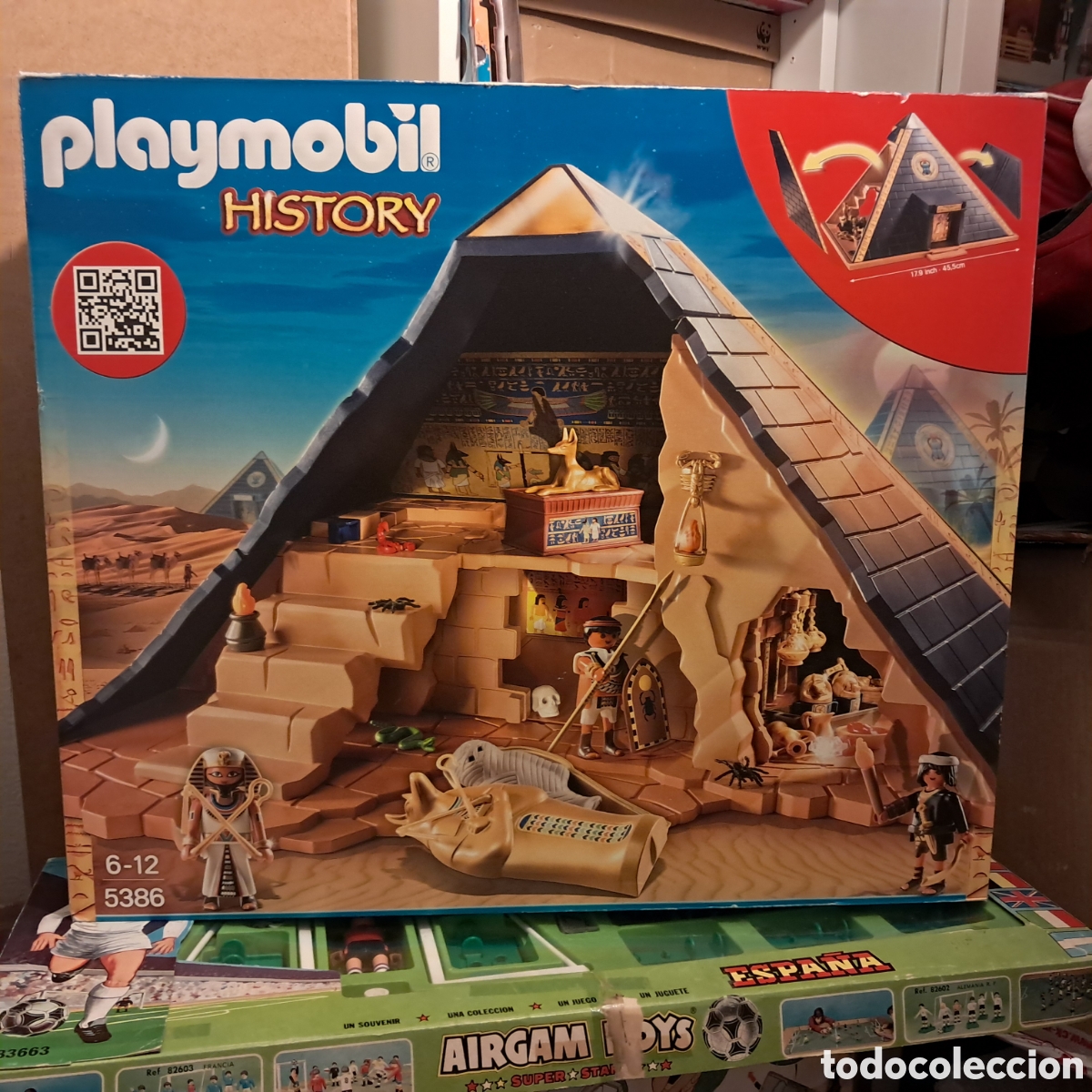 Playmobil: Playmobil History Pir&aacute;mide 5386