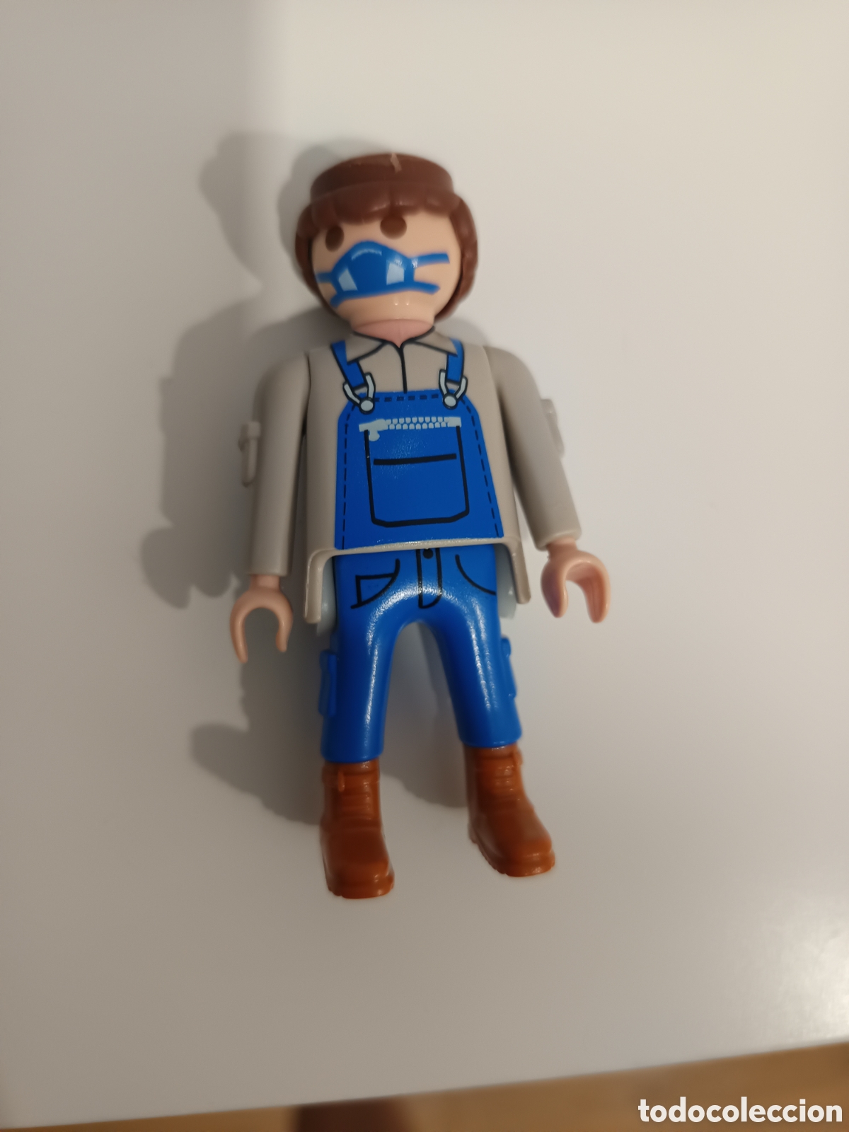 Playmobil: Playmobil soldador mec&aacute;nico
