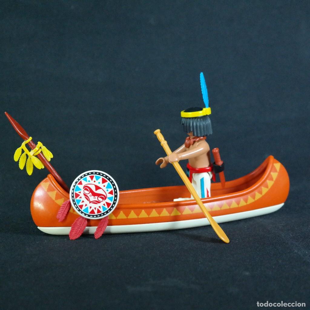 Playmobil: Playmobil indio con bote ☼