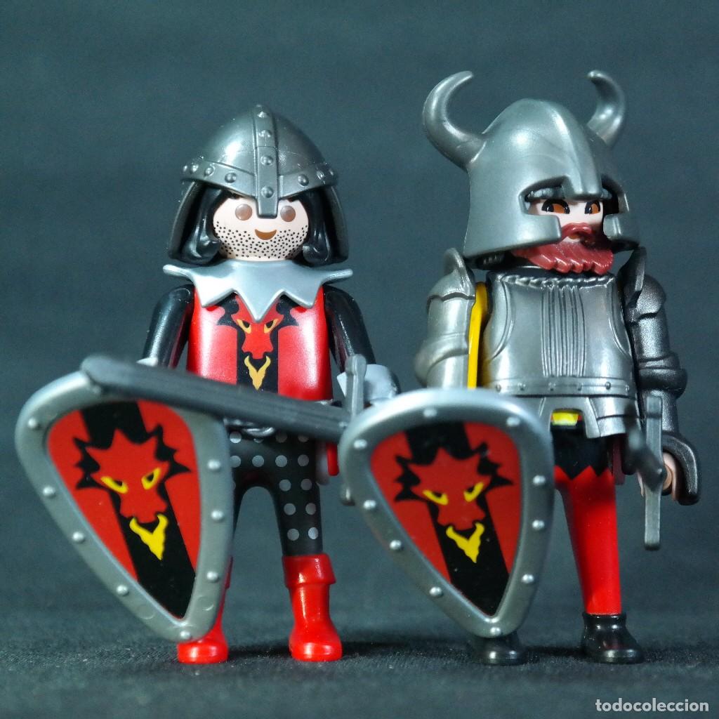 Playmobil: Playmobil dos caballeros meidevales dragon☼