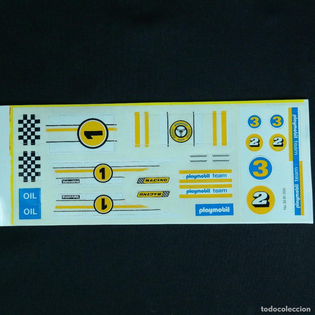 Playmobil: Playmobil calcomania coche Le Mans 3738 ☼
