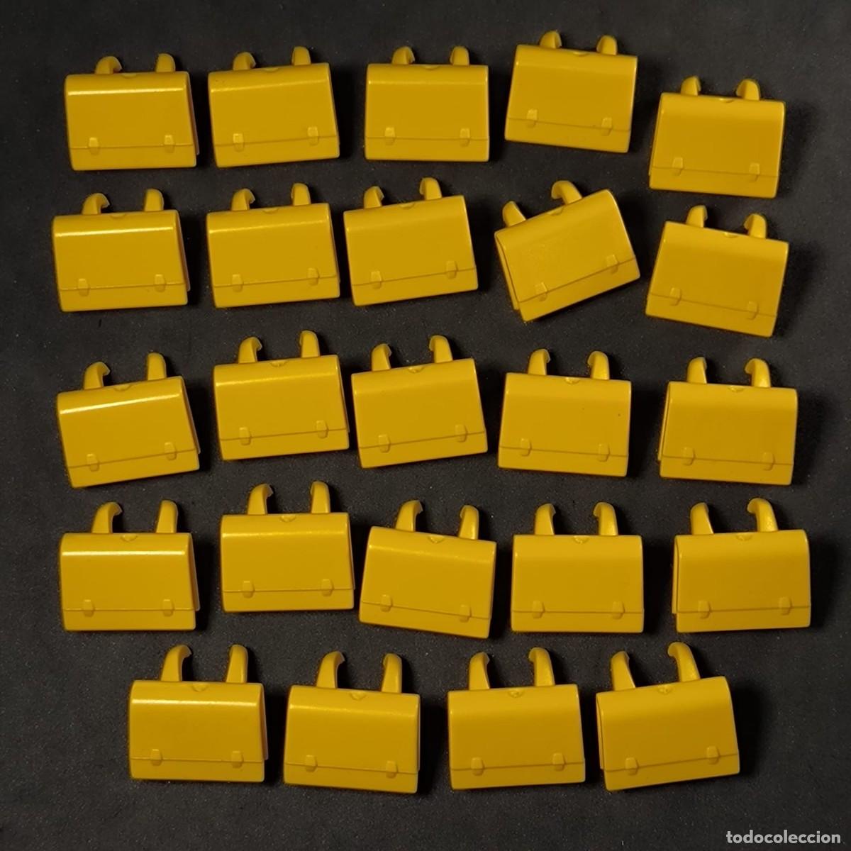 Playmobil: Playmobil mochilas amarillas ☼