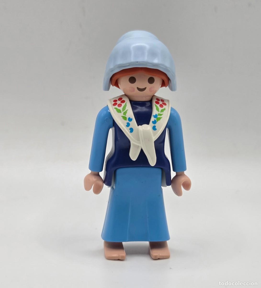 Playmobil: PLAYMOBIL CHICA CUIDADORA GATOS CAMPESINA REF. 3007