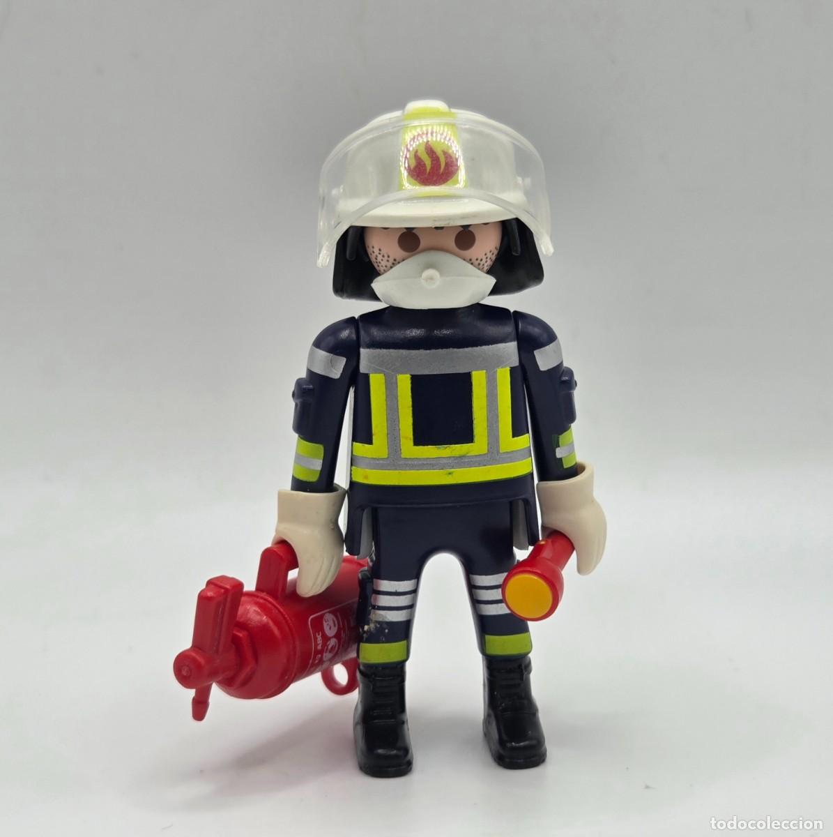 Playmobil: PLAYMOBIL CHICO BOMBERO RESCATE REF. 5366