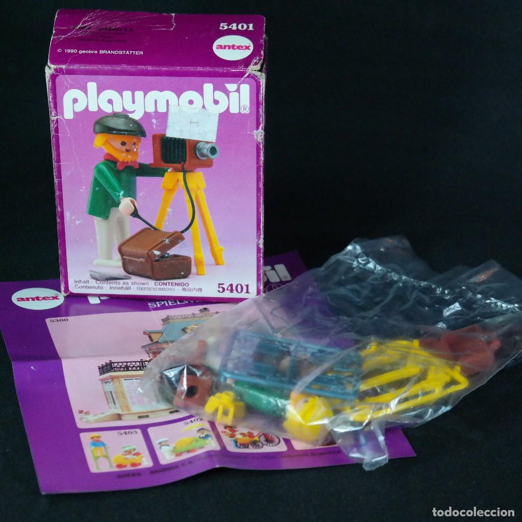 Playmobil: Playmobil fotografo victoriano ref.5401 con caja ☼