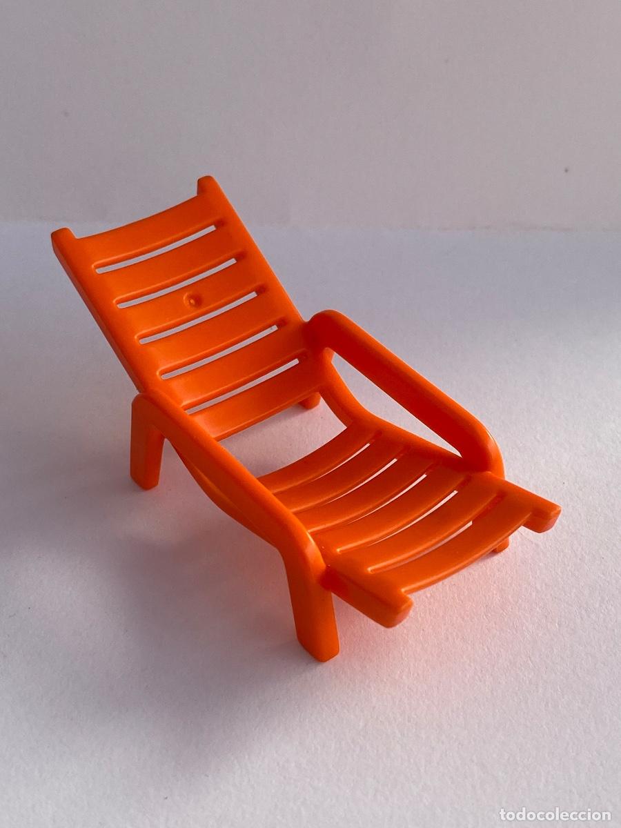 Playmobil: Playmobil tumbona naranja