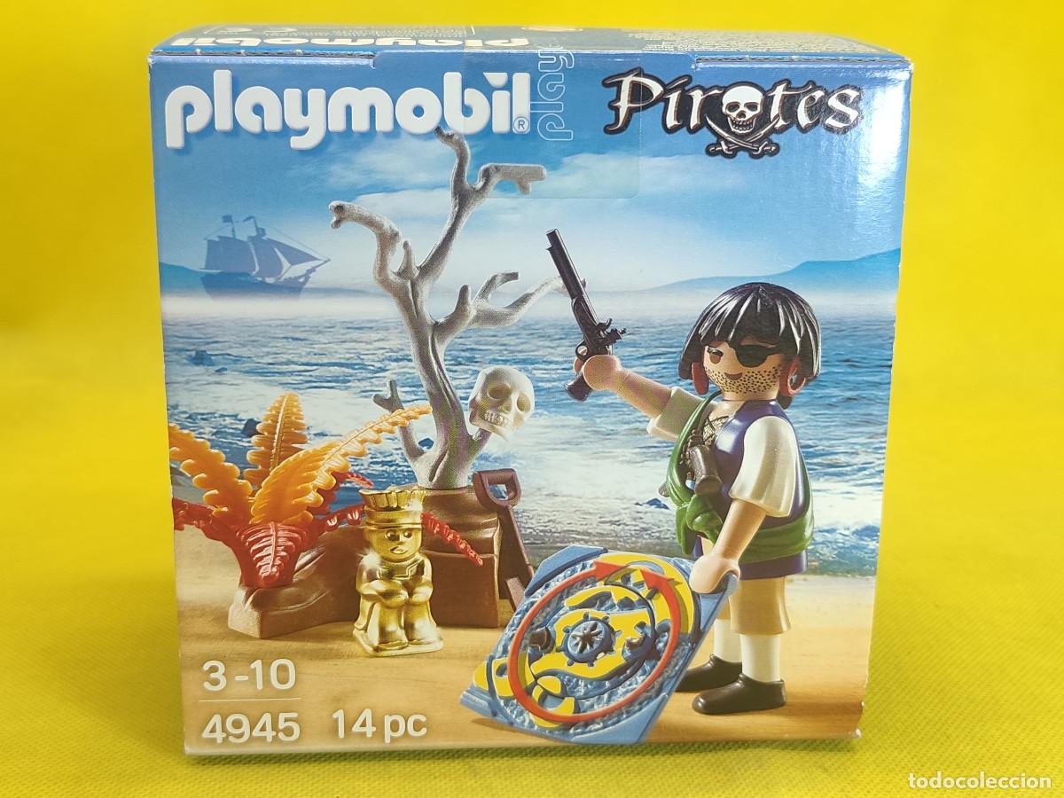 Playmobil: Playmobil Pirata a la caza del tesoro Huevo REF 4945