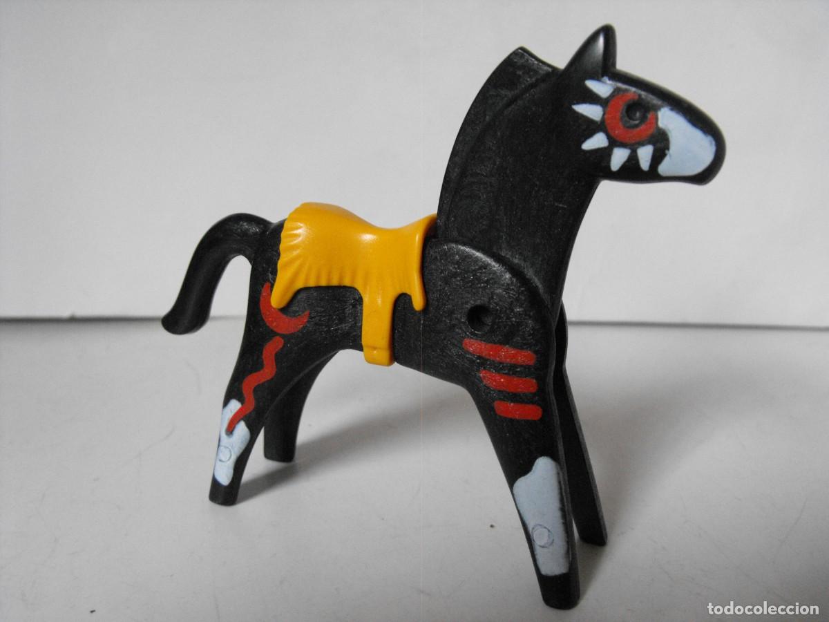 Playmobil: PLAYMOBIL. Figura de caballo indio. Oeste. Primera &eacute;poca.