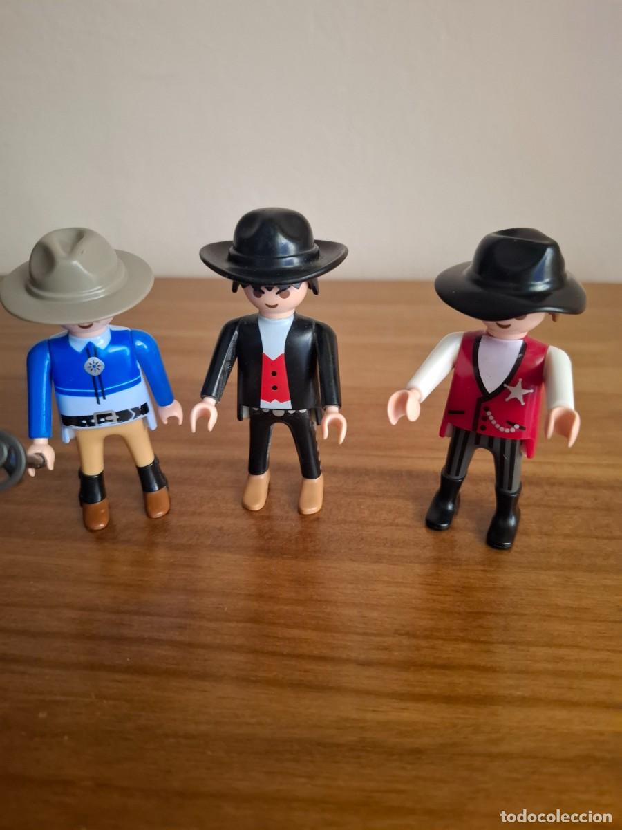 Playmobil: PLAYMOBIL LOTE DE 3 VAQUEROS