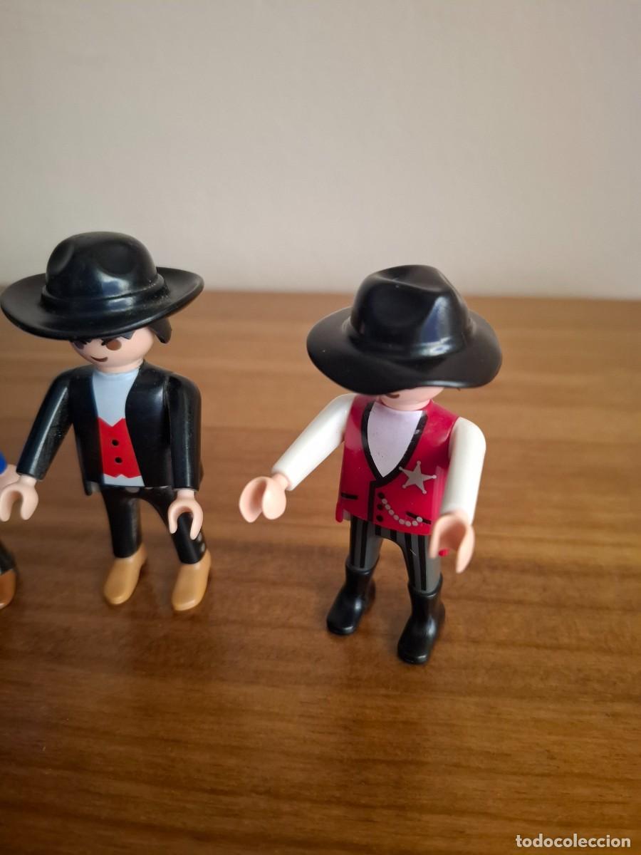Playmobil: PLAYMOBIL LOTE DE 3 VAQUEROS - Foto 2