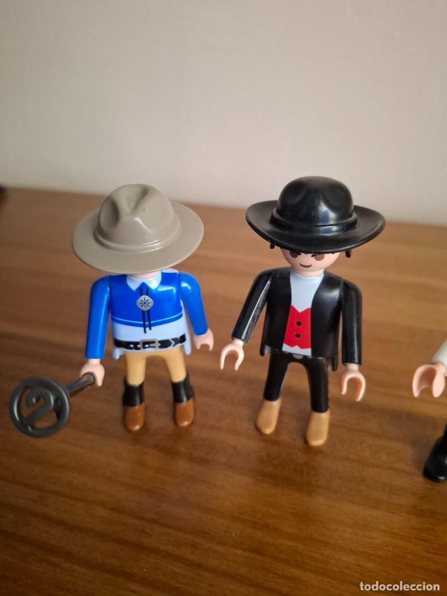 Playmobil: PLAYMOBIL LOTE DE 3 VAQUEROS - Foto 3