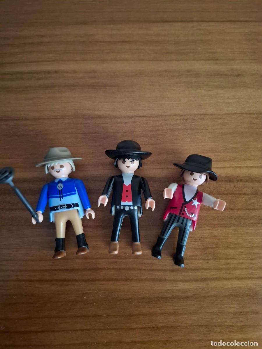 Playmobil: PLAYMOBIL LOTE DE 3 VAQUEROS - Foto 4