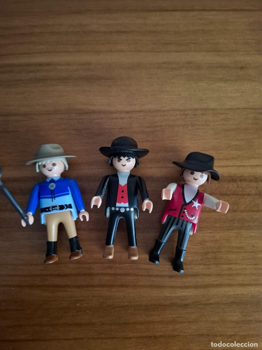 Playmobil: PLAYMOBIL LOTE DE 3 VAQUEROS - Foto 5