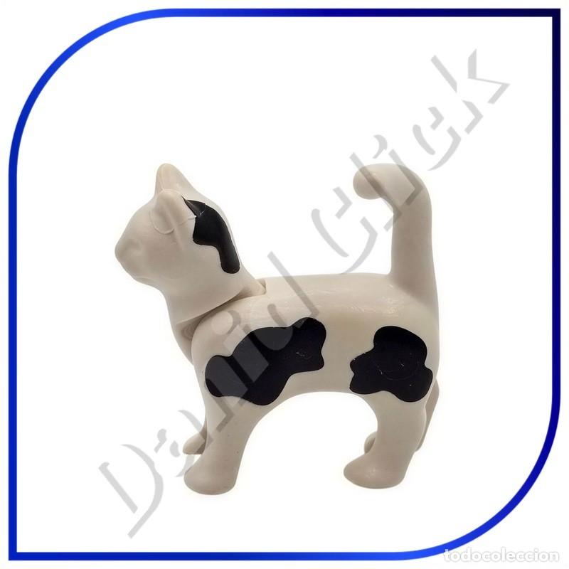 Playmobil: PLAYMOBIL GATO BLANCO Y NEGRO GRANJA CIUDAD