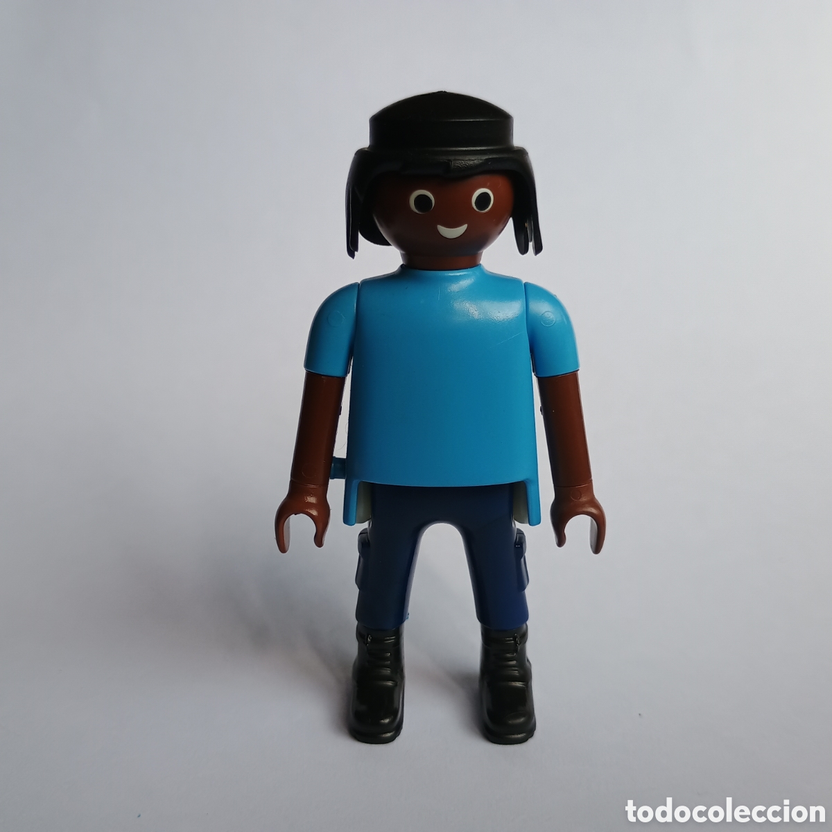 Playmobil: Playmobil figura polic&iacute;a sin accesorios