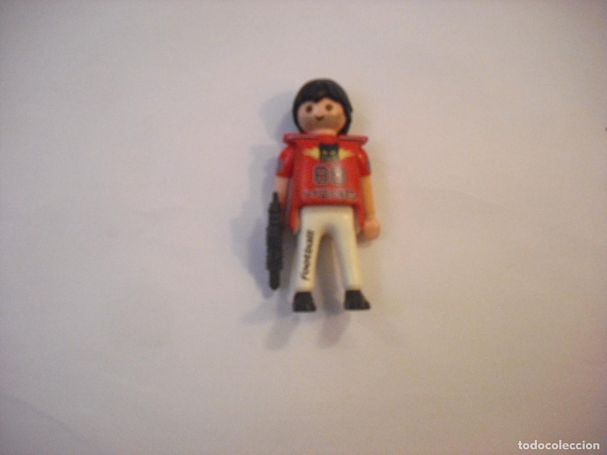 Playmobil: PLAYMOBIL , FIGURA DE JUGADOR DE FUTBOL AMERICANO CON PISTOLA