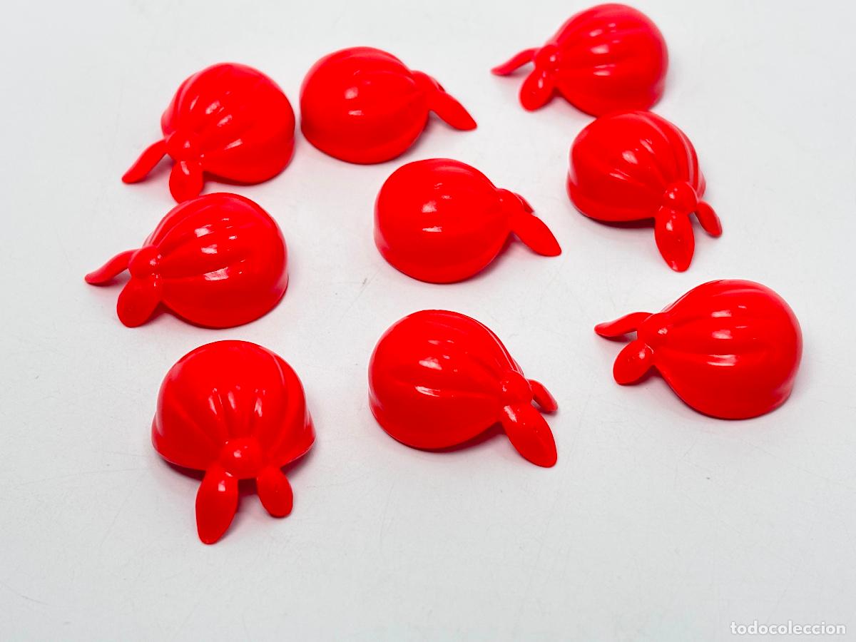 Playmobil: Playmobil lote pa&ntilde;uelo rojo