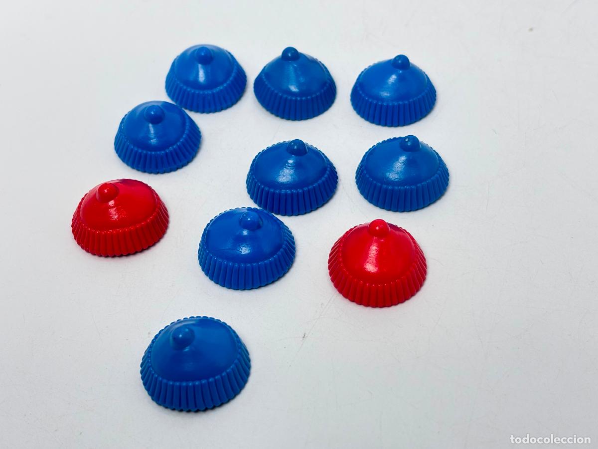 Playmobil: Playmobil lote sombrero rojo azul invierno