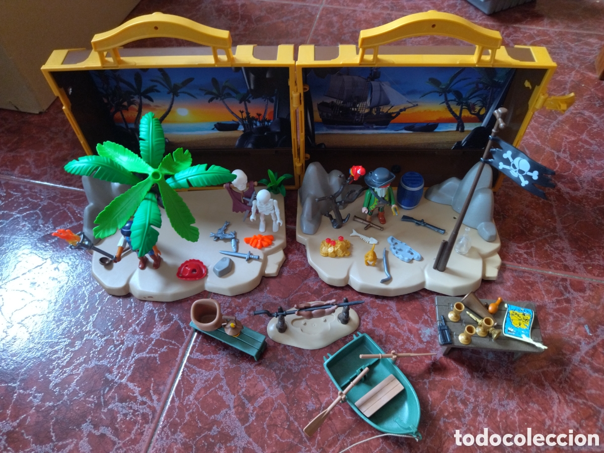 Playmobil: Playmobil Isla pirata con complementos.