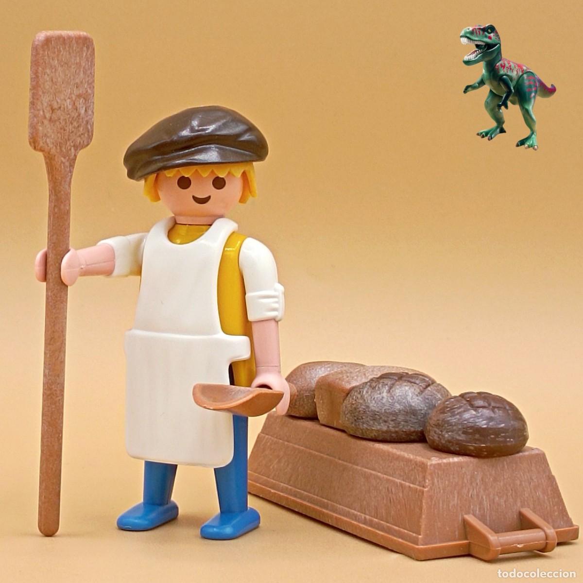 Playmobil: Playmobil figura panadero victoriano panaderia obrador obrador horno pastelero confitero medieval