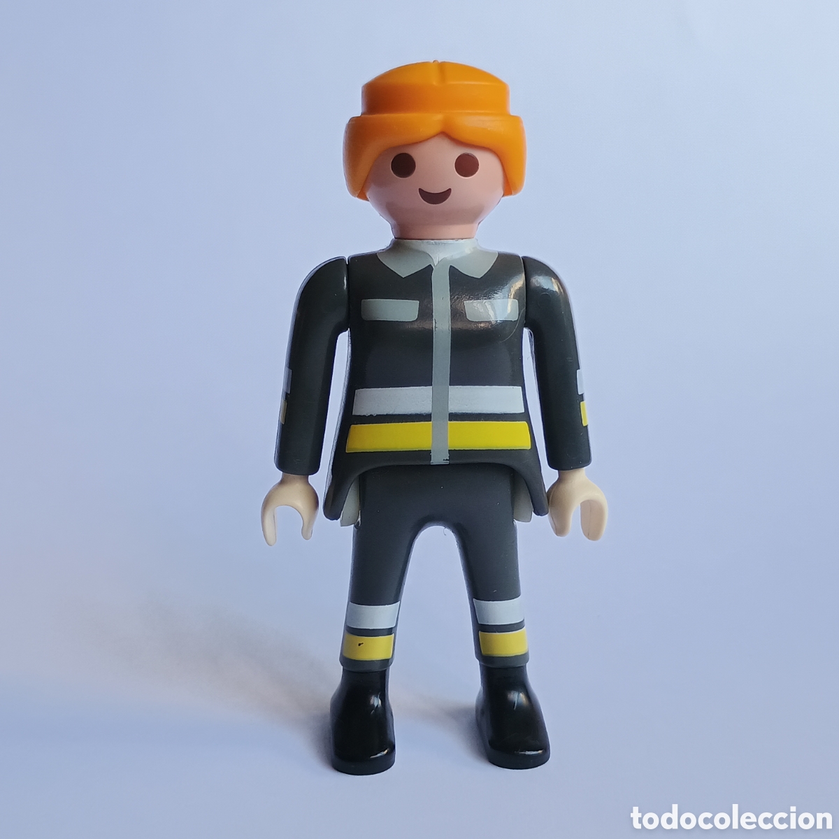 Playmobil: Playmobil figura de mujer bombero sin accesorios