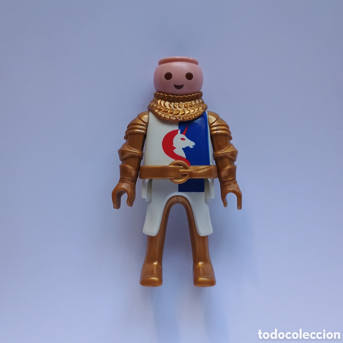 Playmobil: Playmobil figura caballero medieval del Unicornio incompleta