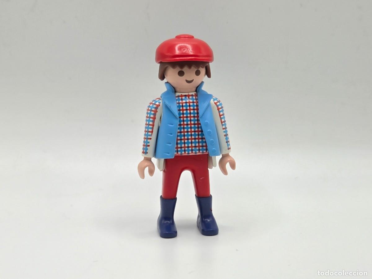 Playmobil: PLAYMOBIL CHICO AGRICULTOR REF. 3074